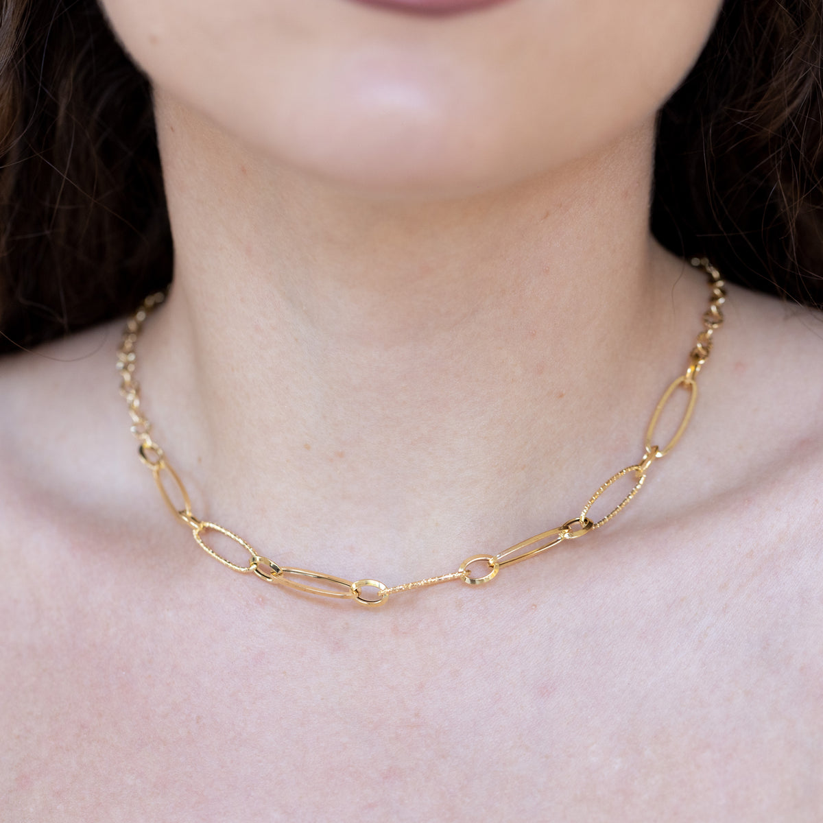 Collier In Oro Giallo 18 kt