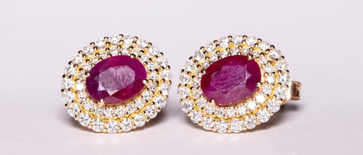 Gioielli con Rubini e Diamanti