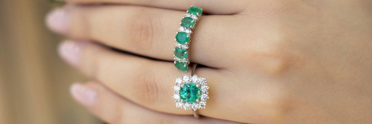 Gioielli con Smeraldi e Diamanti