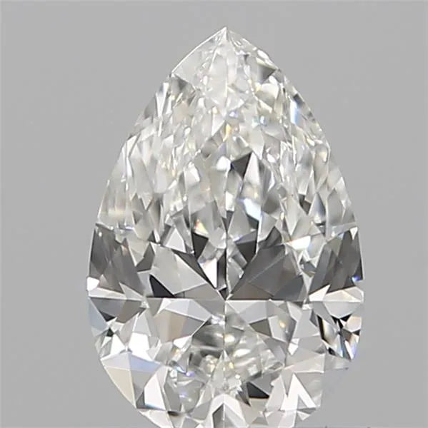 0.10ct Pear Natural Diamond (Colour D, Clarity VVS2, Cut VG, IGI Certified)
