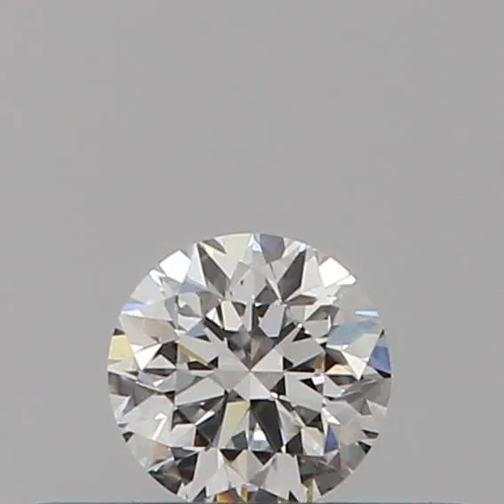 0.16ct Round Natural Diamond (Colour F, Clarity VVS2, Cut GD, GIA Certified)