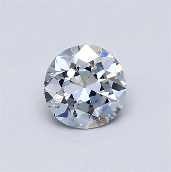 0.50ct Round Natural Diamond (Colour Fancy Blue, Clarity VS2, Cut GD, GIA Certified)