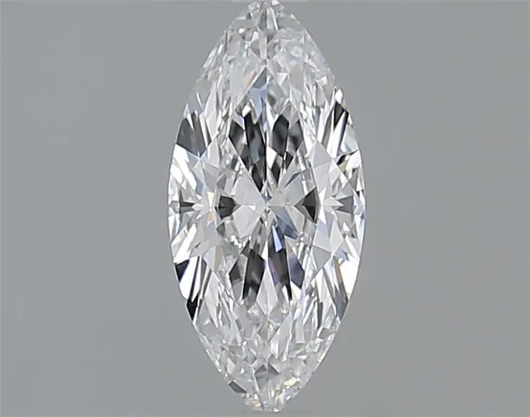 0.71ct Marquise Natural Diamond (Colour D, Clarity SI1, Cut EX, GIA Certified)