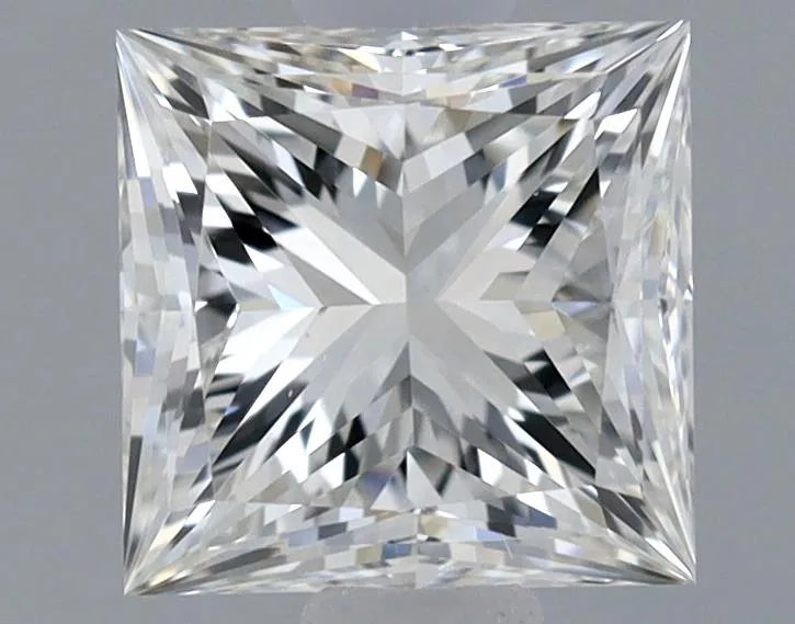 0.90ct Princess Natural Diamond (Colour H, Clarity VS1, GIA Certified)