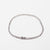 Bracciale Tennis In Oro Bianco 18 Kt E Diamanti