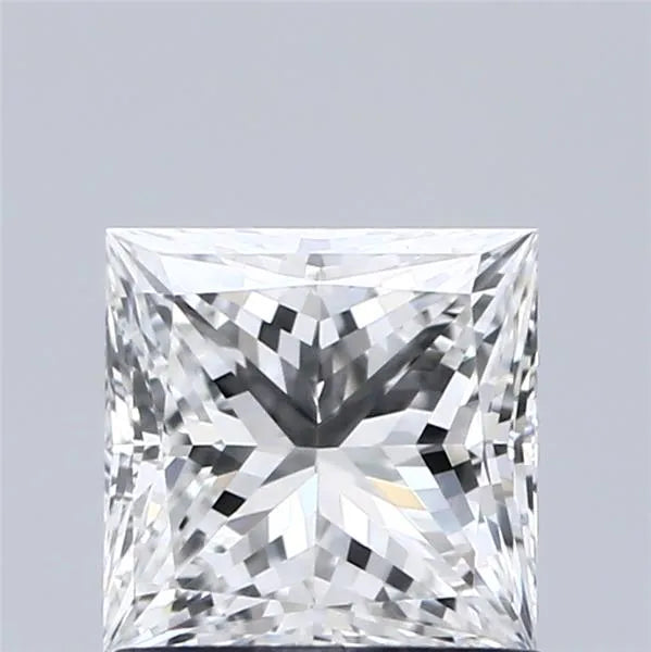 1.01ct Princess Natural Diamond (Colour F, Clarity VVS2, GIA Certified)