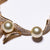 Collana Collier in Oro Rosa 18KT con diamanti taglio brillante e Perle Gold Australia