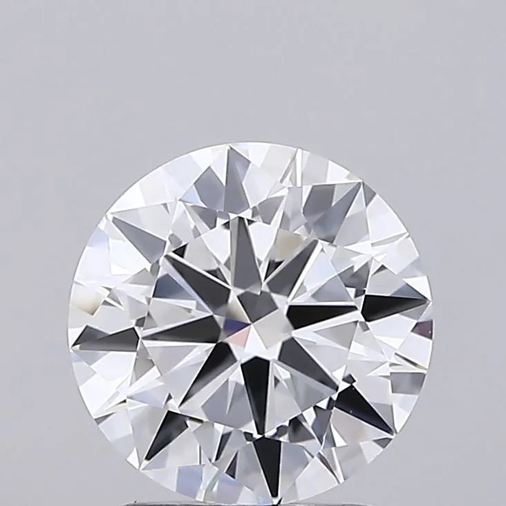 2.01ct Round Lab Grown Diamond (Colour D, Clarity VVS1, Cut EX, IGI Certified)
