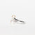 Anello Contrariè In Oro Bianco 18 kt Con Perle Fresh Water