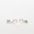 18K White Gold Earrings With Trio Of Diamonds And Pearls