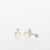 18Kt White Gold Earrings With Fresh Water Pearls And Light Point