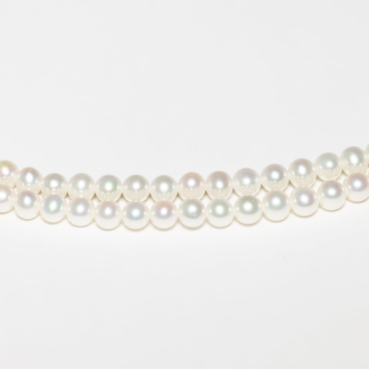 Collana Doppia di Perle Fresh Water