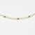 Fresh Water Pearl Necklace And 18Kt Yellow Gold