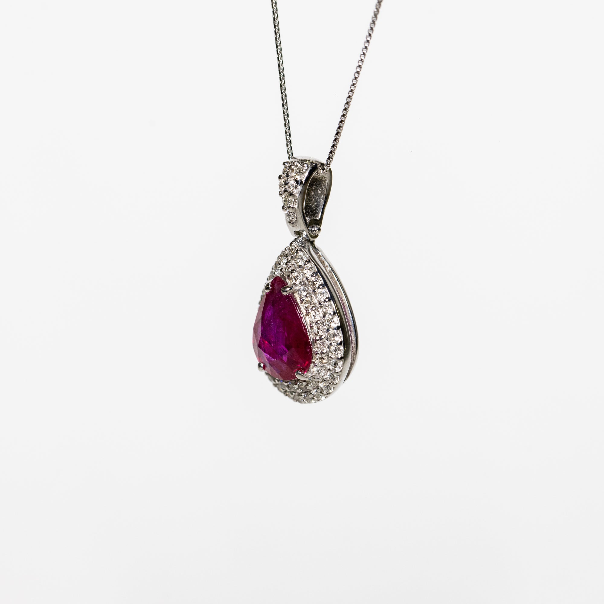 Treasure Bay Collana da donna con pietre preziose - Realizzata a mano 12x18mm a forma di goccia, collana con perline di pietre preziose naturali per donne, signore e ragazze, Gemma Treasure Bay Collana da donna con pietre preziose - Realizzata a mano 12x18mm a forma di goccia, collana con perline di pietre preziose naturali per donne, signore e ragazze, Gemma