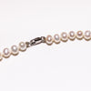 Collana Filo di perle in oro bianco 18 kt