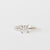 Anello in Oro Bianco 18 KT con Paveè di Diamanti