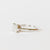 18KT White Gold Ring with Diamond Paveè