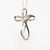18kt White Gold Necklace with Diamond Cross