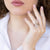 Anello Lolium in oro Bianco 18 kt  con Diamanti
