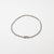 Bracciale tennis in oro bianco 18 kt e diamanti