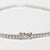 Bracciale tennis in oro bianco 18 kt con diamanti