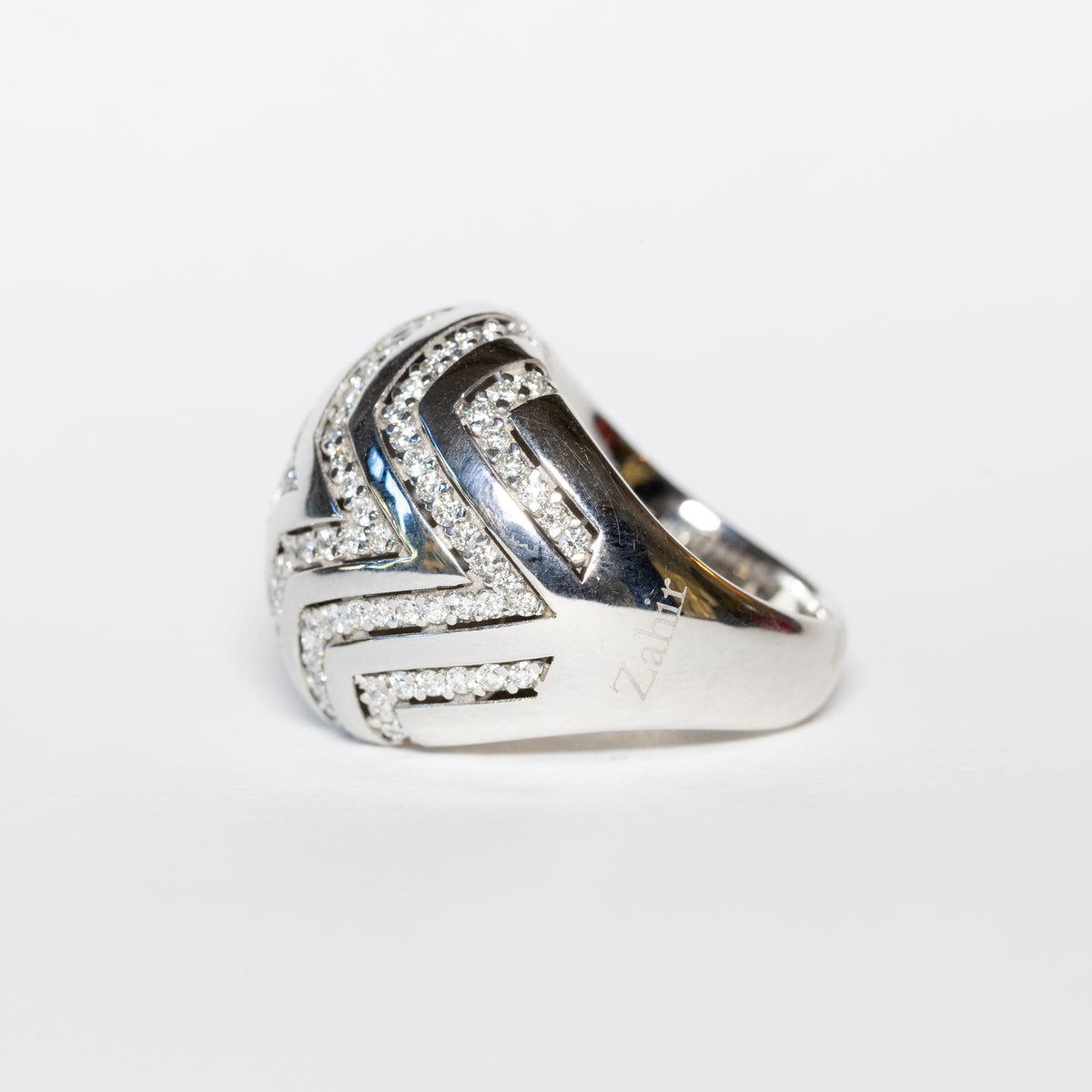 Anello Antares in Oro Bianco 18kt  e Diamanti