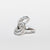 Anello Acqua In oro bianco 18 kt e Diamanti