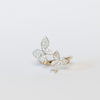 Anello Butterfly in Oro Bianco 18kt con Diamanti
