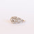 Anello Nuvola Stellata in Oro Bianco 18kt con Diamanti
