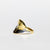 "Wave" Ring In 18kt White And Yellow Gold