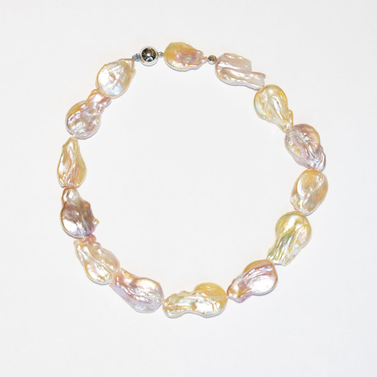 Scaramazza Fantasy Irregular Pearl Necklace