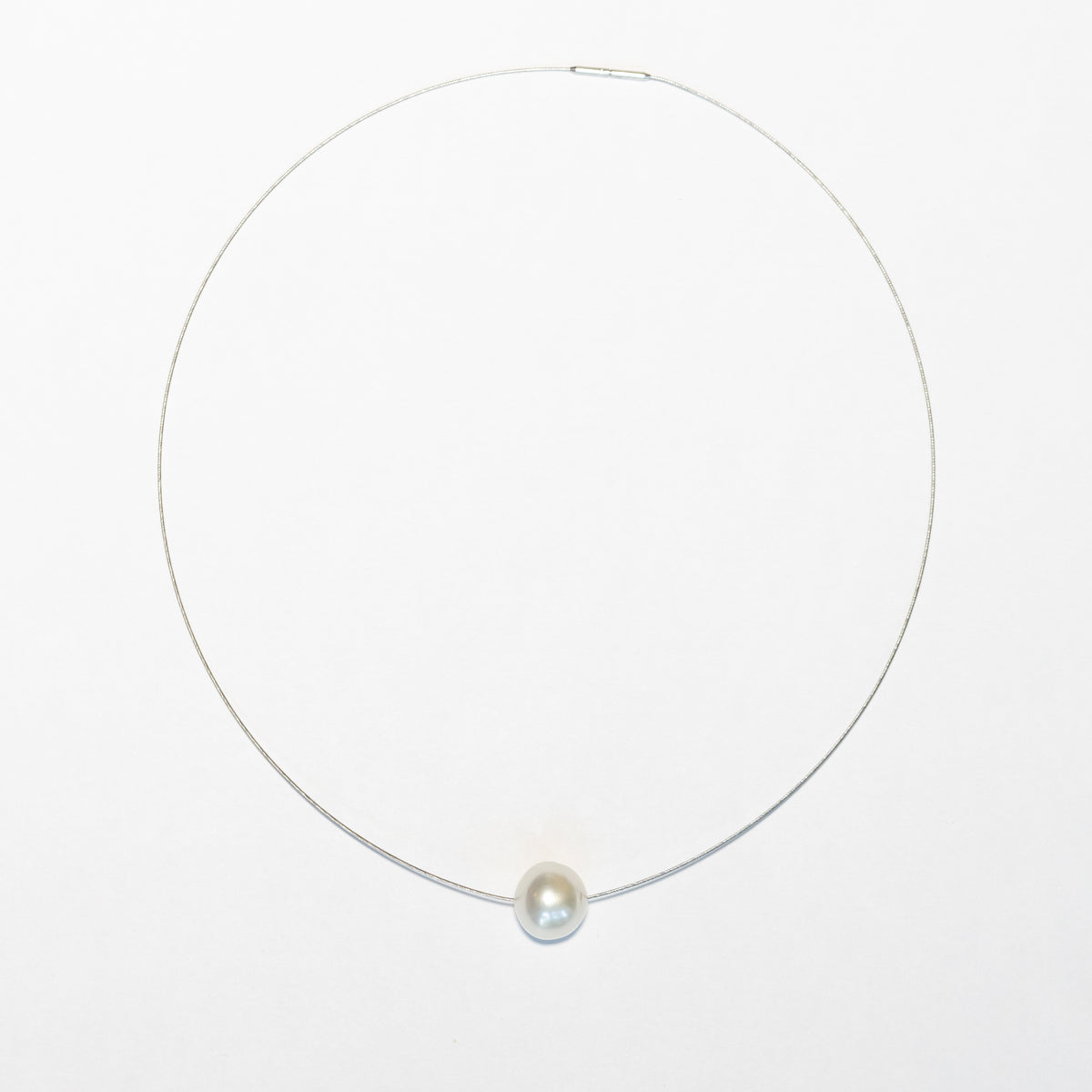 Collier "Rarity Pearl" In oro bianco 18 kt con perla australia