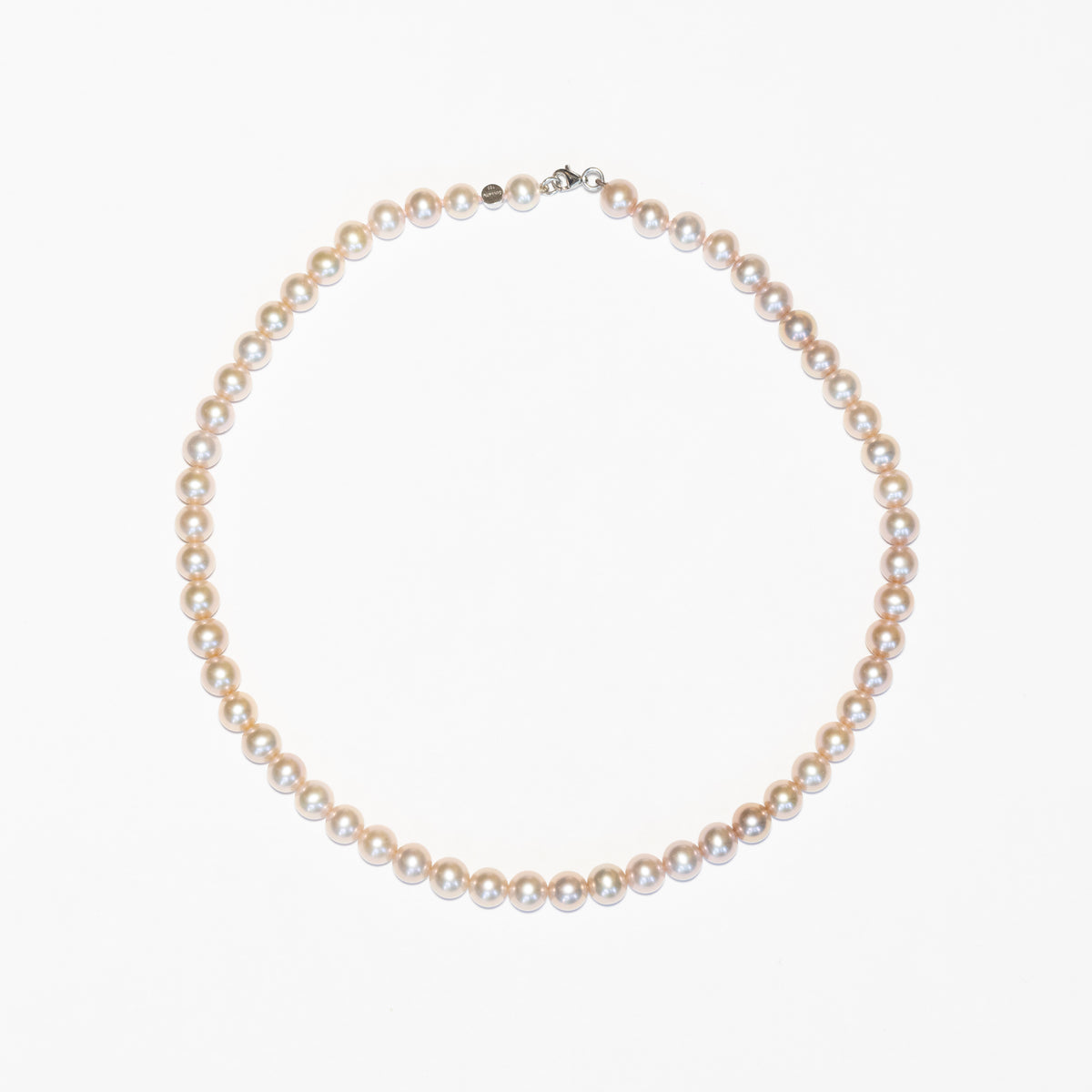 Collana di perle fresh water pink