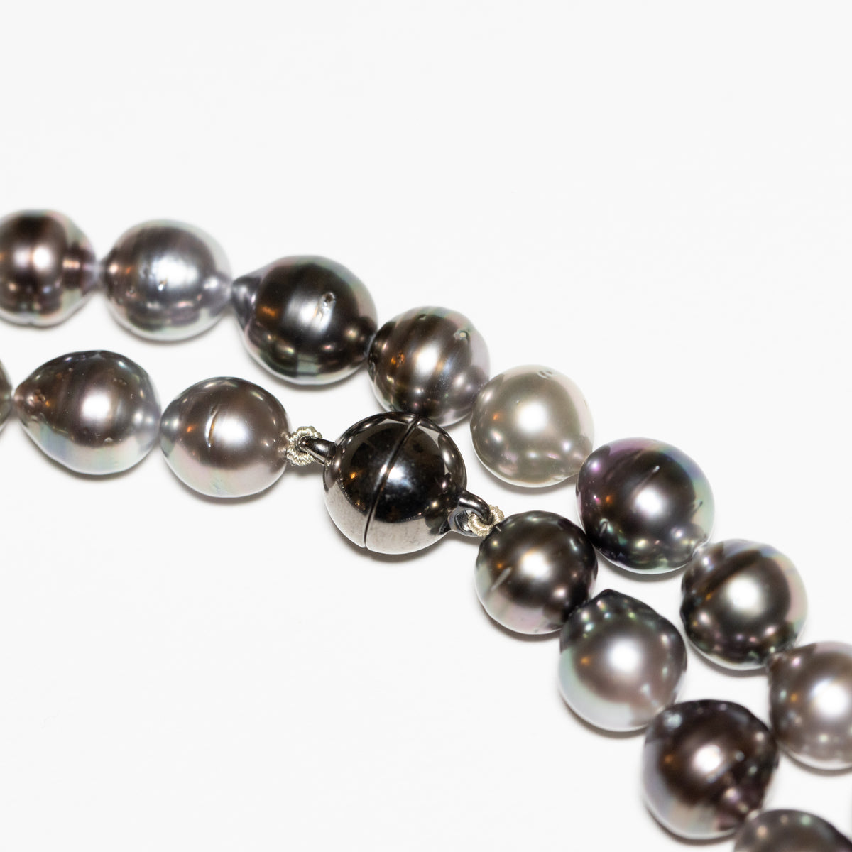 Double Row Tahitian Pearl Necklace