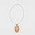 Collier di perle fresh water con ciondolo in oro giallo 18 kt con corallo rosa e diamanti