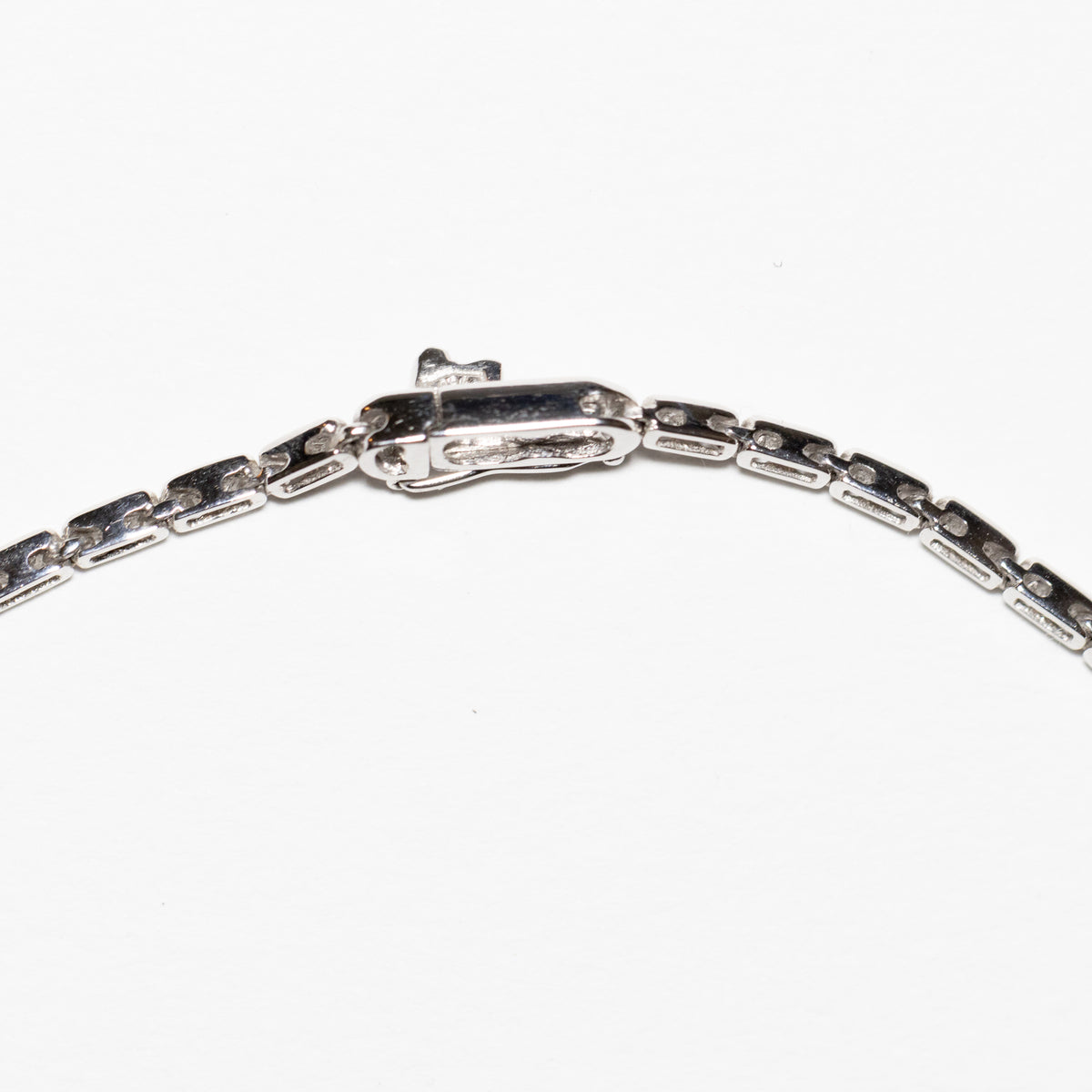 Spring Necklace in 18kt White Gold and Diamonds