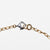 Collier in oro bianco e giallo 18 kt con giada e diamanti