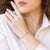 Bracciale Tennis in oro Bianco  18 kt e Diamanti