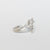 Anello Fantasia Stella in oro bianco 18 kt e diamanti