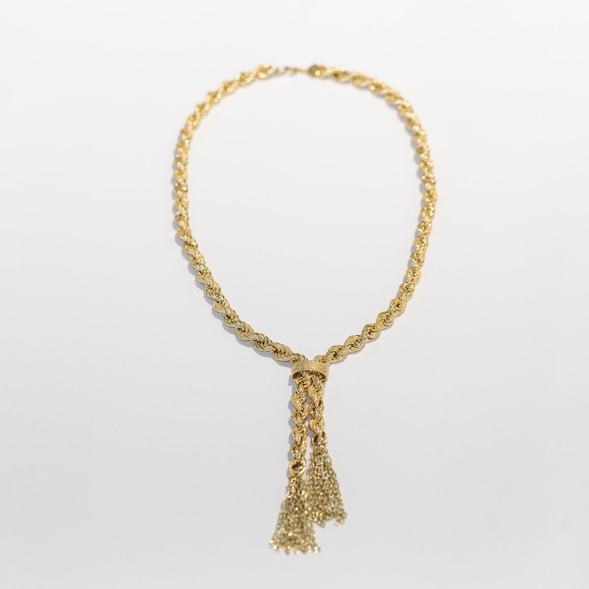 18KT Yellow Gold Creation Necklace Fantasy Weave 
