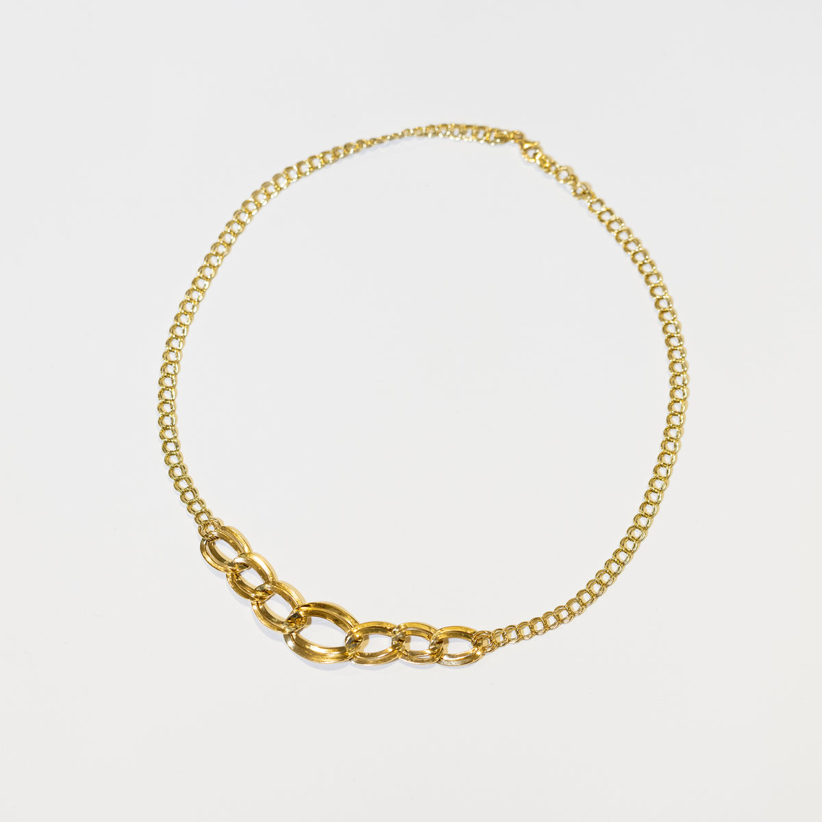 Collana in Oro Giallo 18 KT Fantasia Groumette