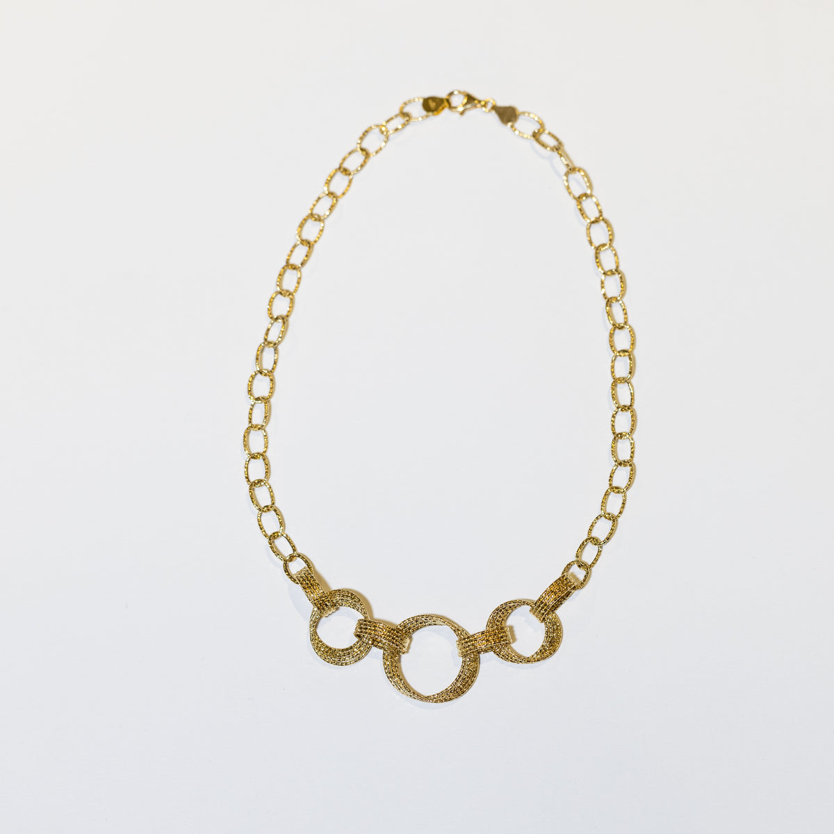 18 KT Yellow Gold Collier Necklace