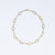 Collana in Oro Bianco e Giallo 18 KT Fantasia Cerchio