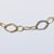 Collana in Oro Bianco e Giallo 18 KT Fantasia Cerchio