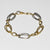 Bracciale in Oro giallo e  Bianco 18 kt Circles