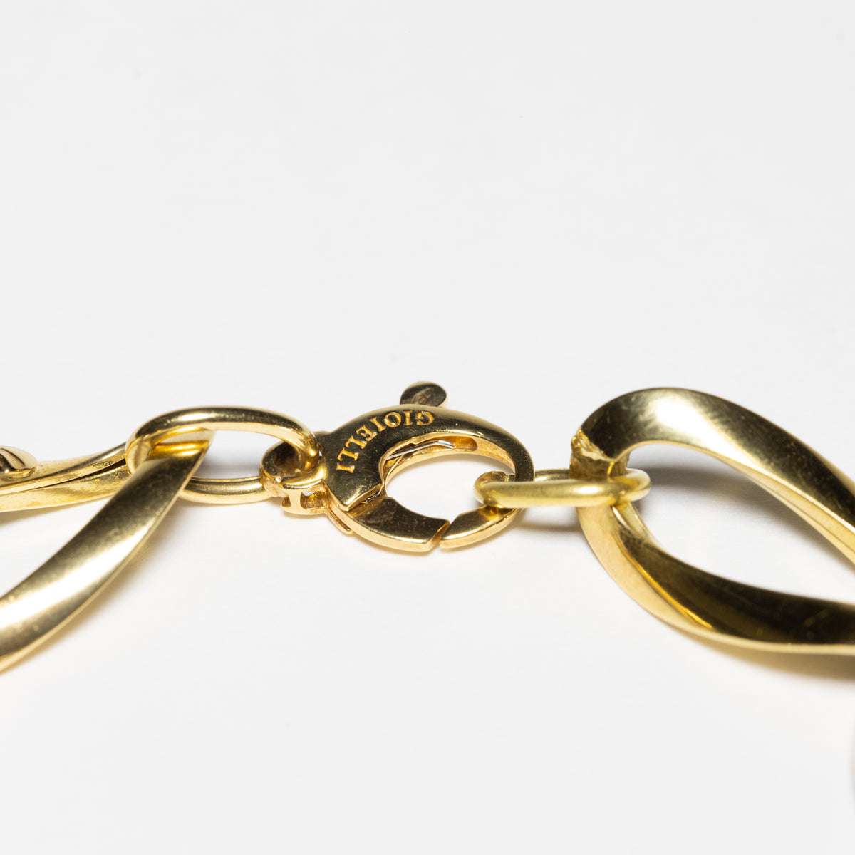 18kt Yellow and White Gold Infinity Bracelet