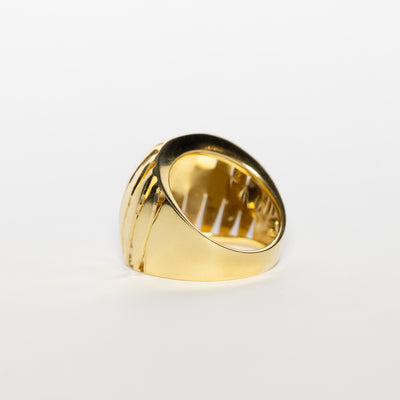 Anello Fascia In Oro giallo 18 Kt