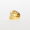 Anello "golden leaf" In Oro Giallo 18 kt