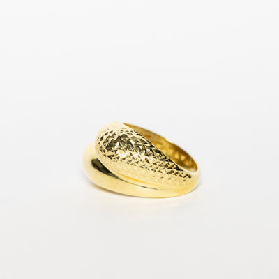 Anello Fascia In Oro Giallo 18 Kt