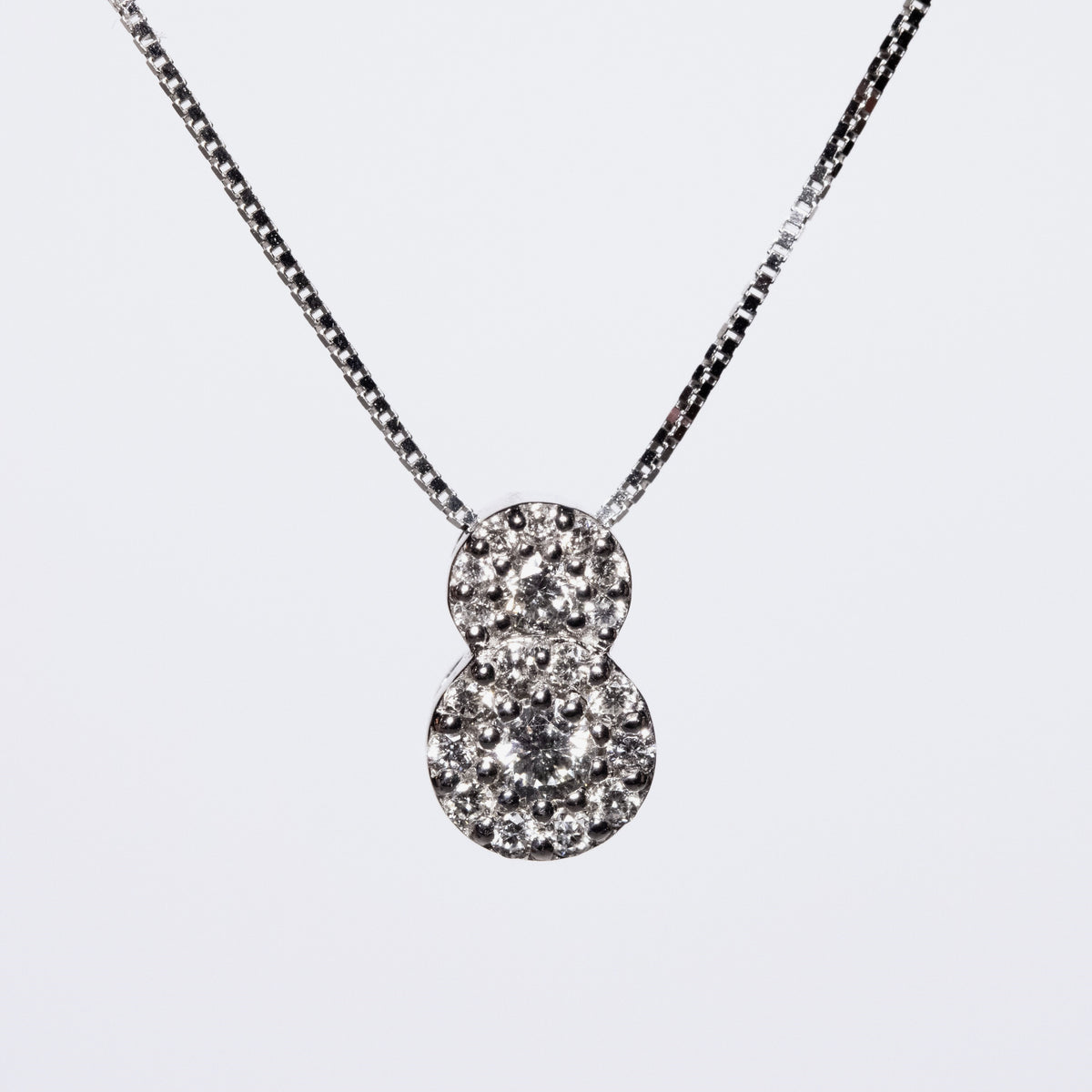 Pendant with Diamonds and 18KT Gold